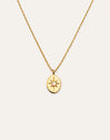 Medallion Polaris Gold Necklace