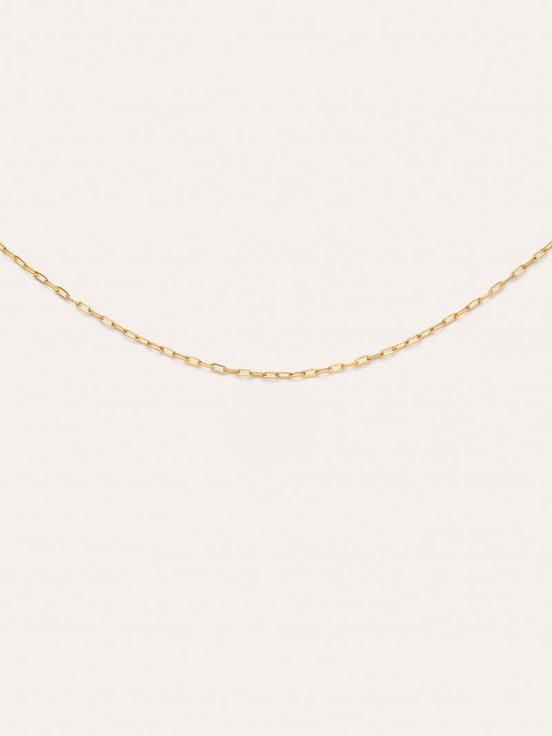 Mini Fine Chic Necklace, Gold Plated Stainless Steel