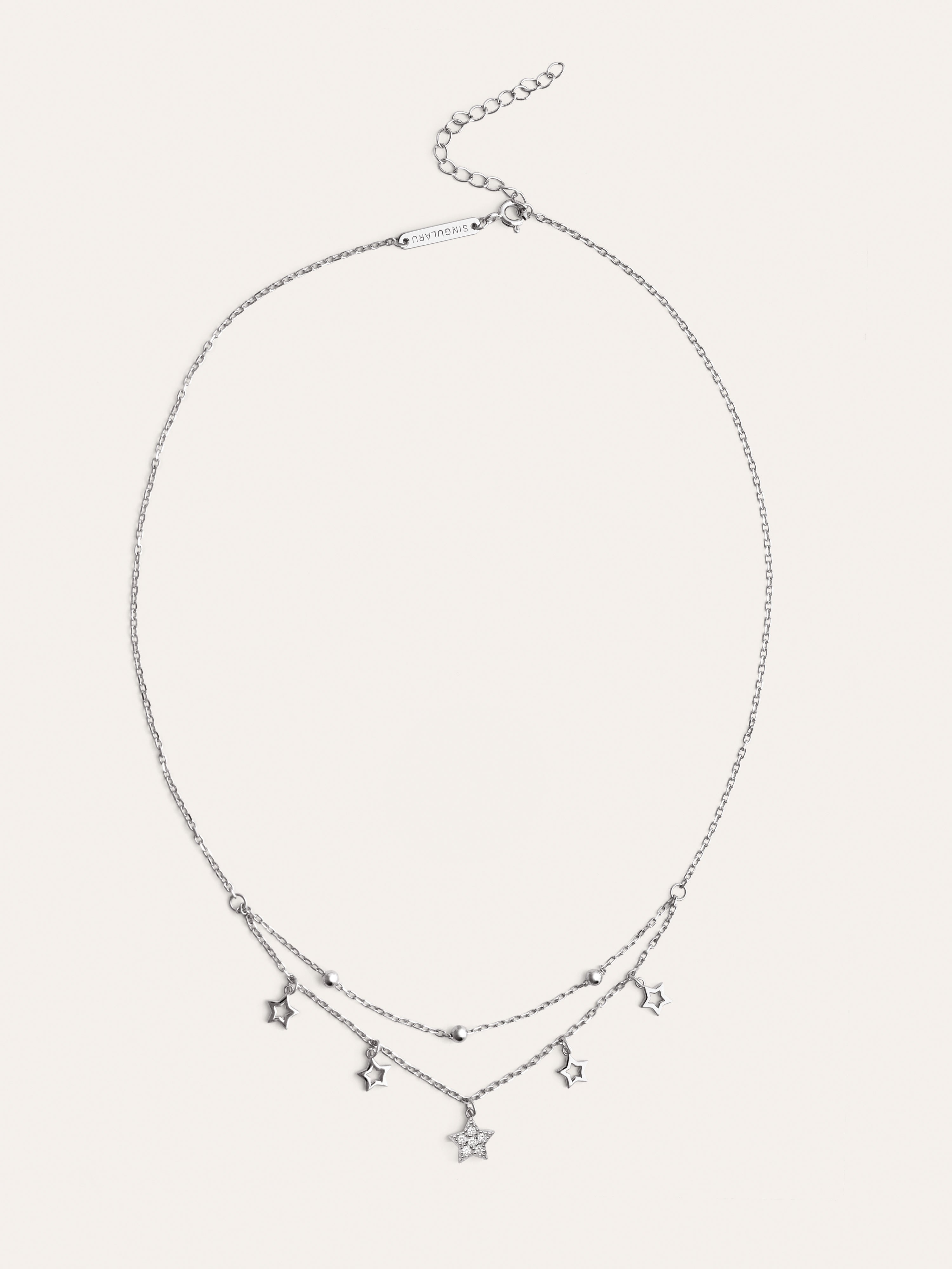 Thousand Stars Silver Necklace