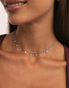 Collar Mini Moons 3mm Acero