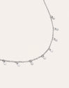 Collar Mini Moons 3mm Acero