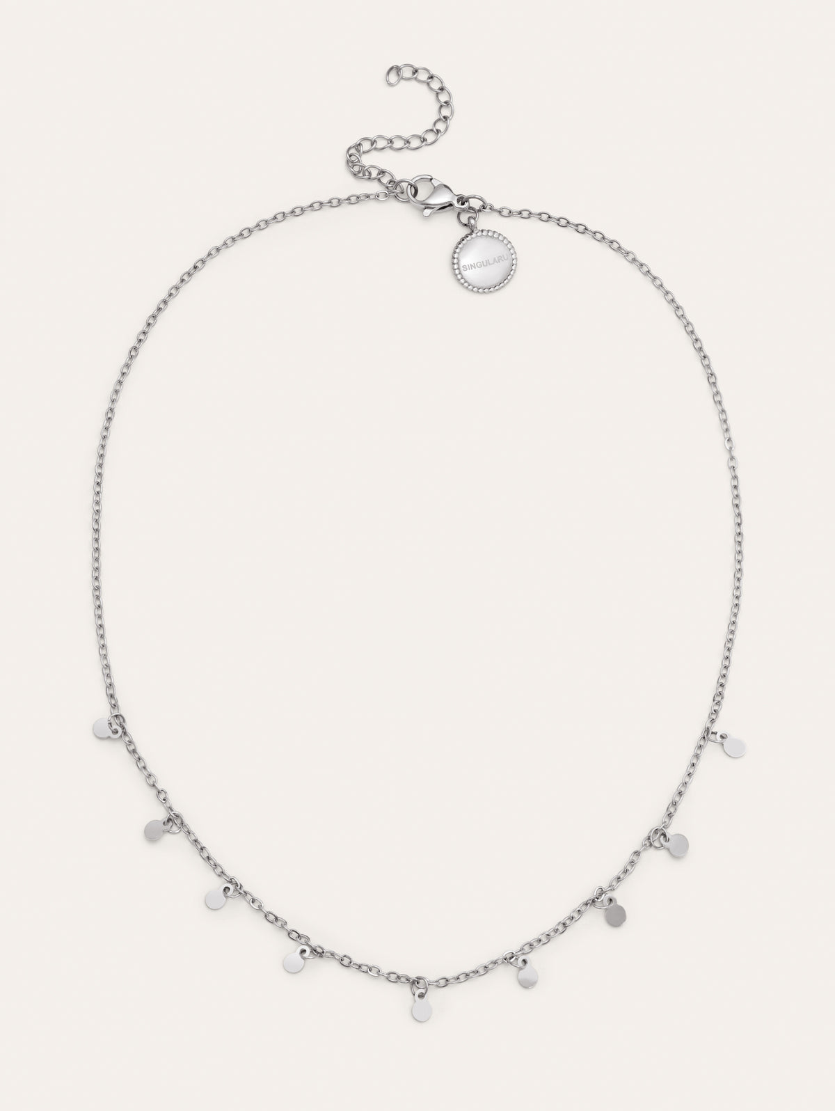 LOZRUNVE Collier pendentif lune et étoile en argent sterling 925 Fashion Large D