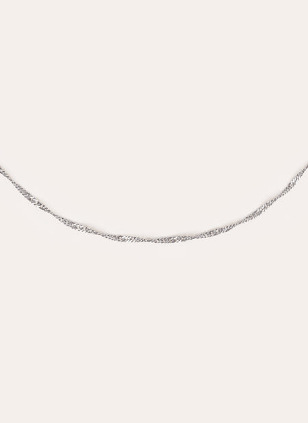 Mini Twist Stainless Steel Necklace