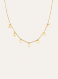 Mini Moons Stainless Steel Gold Necklace