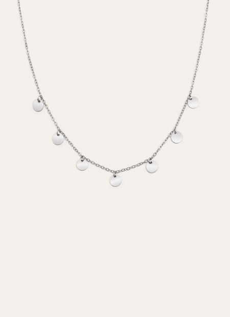 Collar Mini Moons Acero