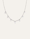 Mini Moons Stainless Steel Necklace