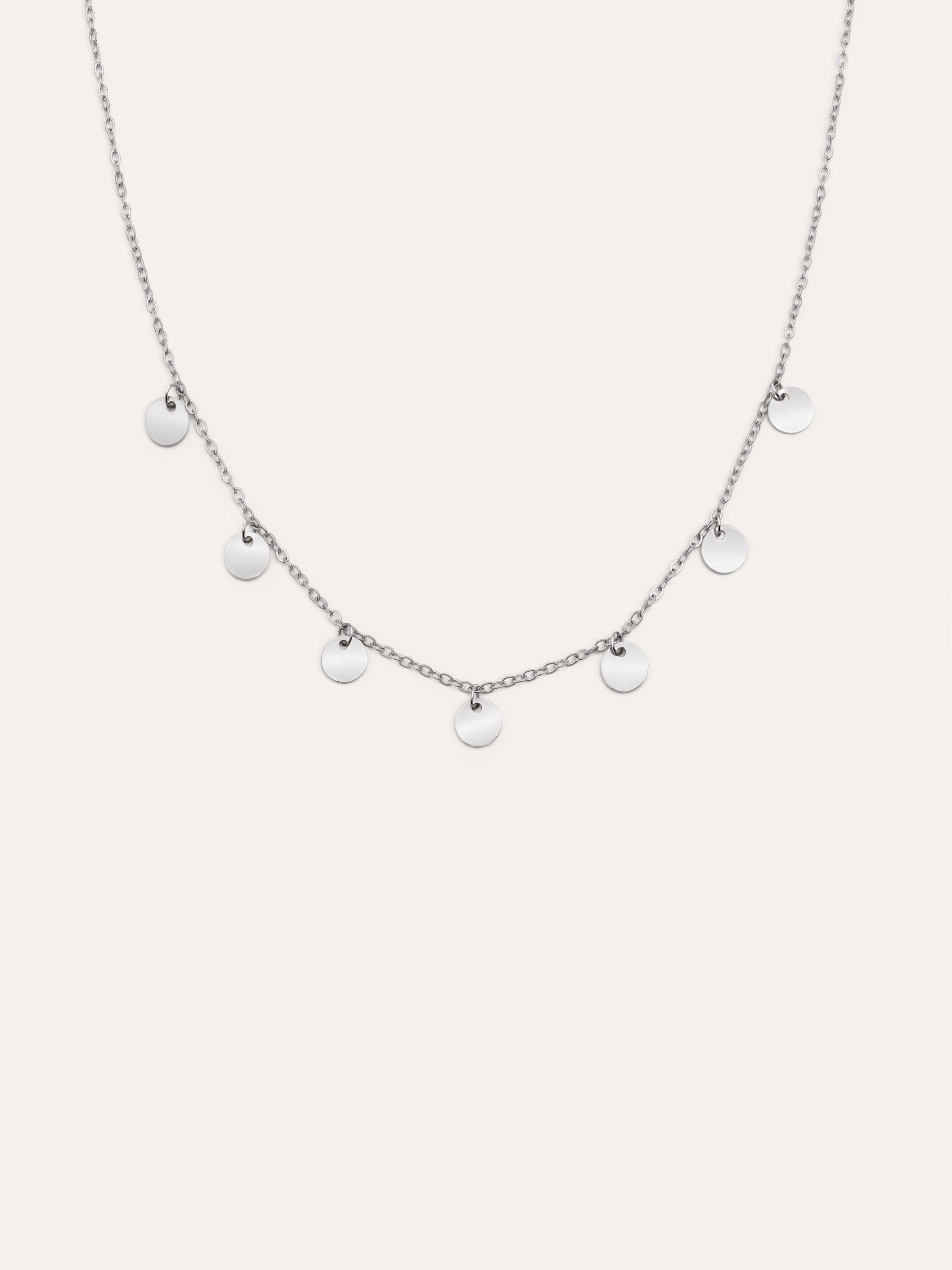 Mini Moons Stainless Steel Necklace