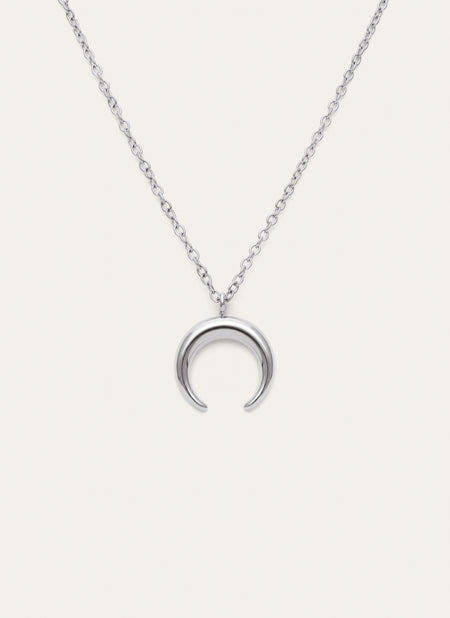 Collar Moonset Acero