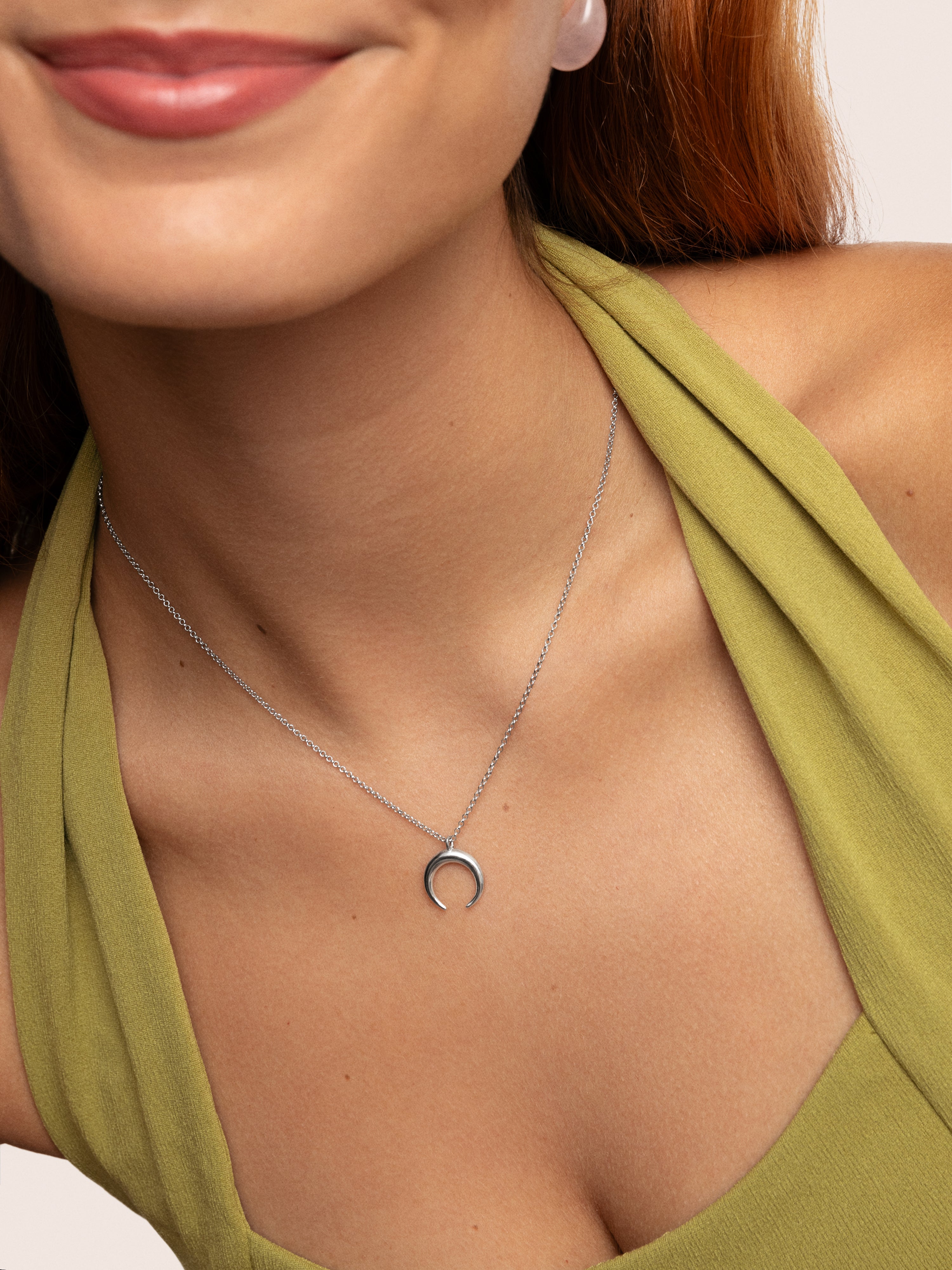 Moonset Silver Necklace