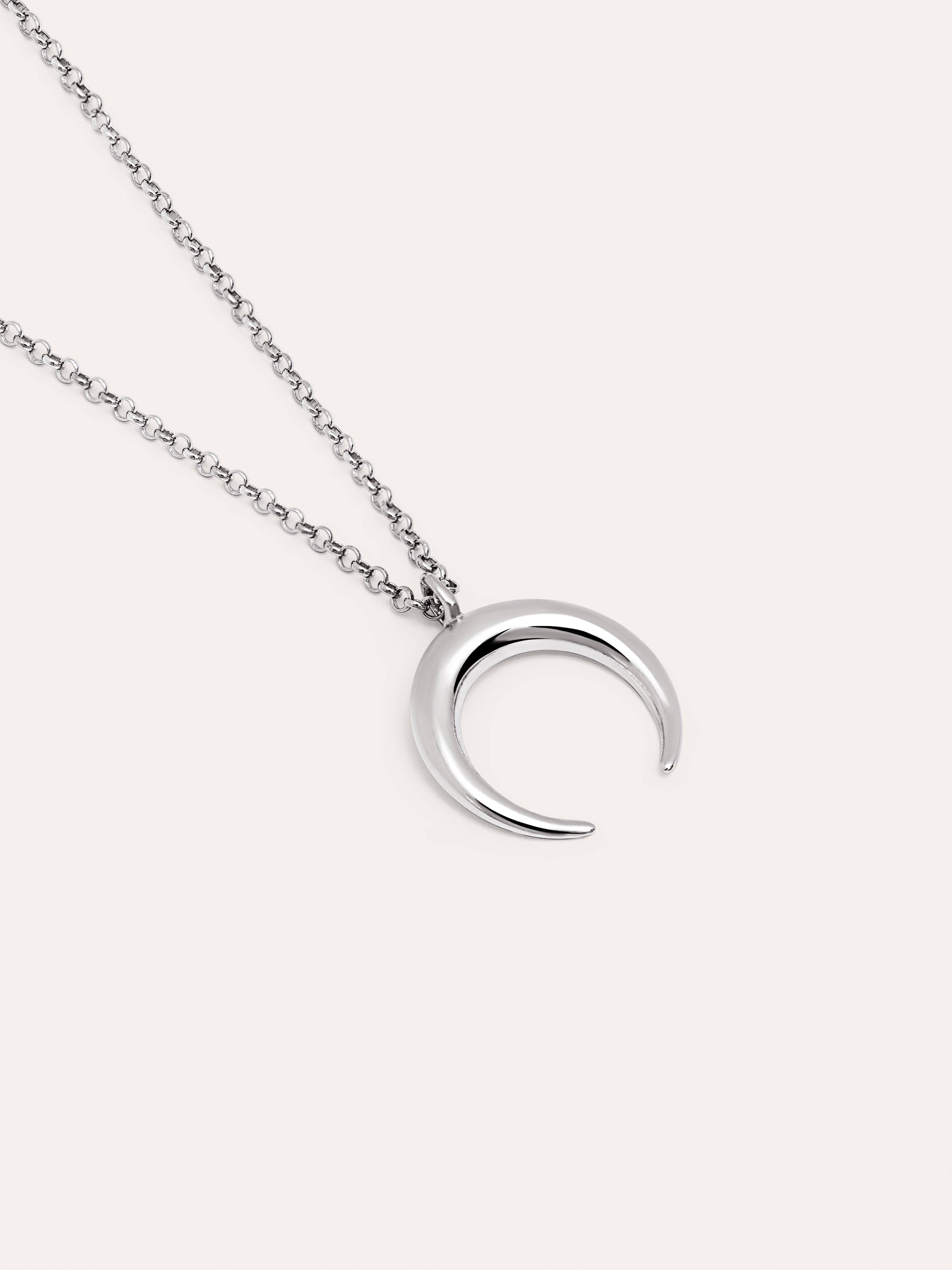 Moonset Silver Necklace