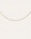 Collar Olympia Acero Baño Oro