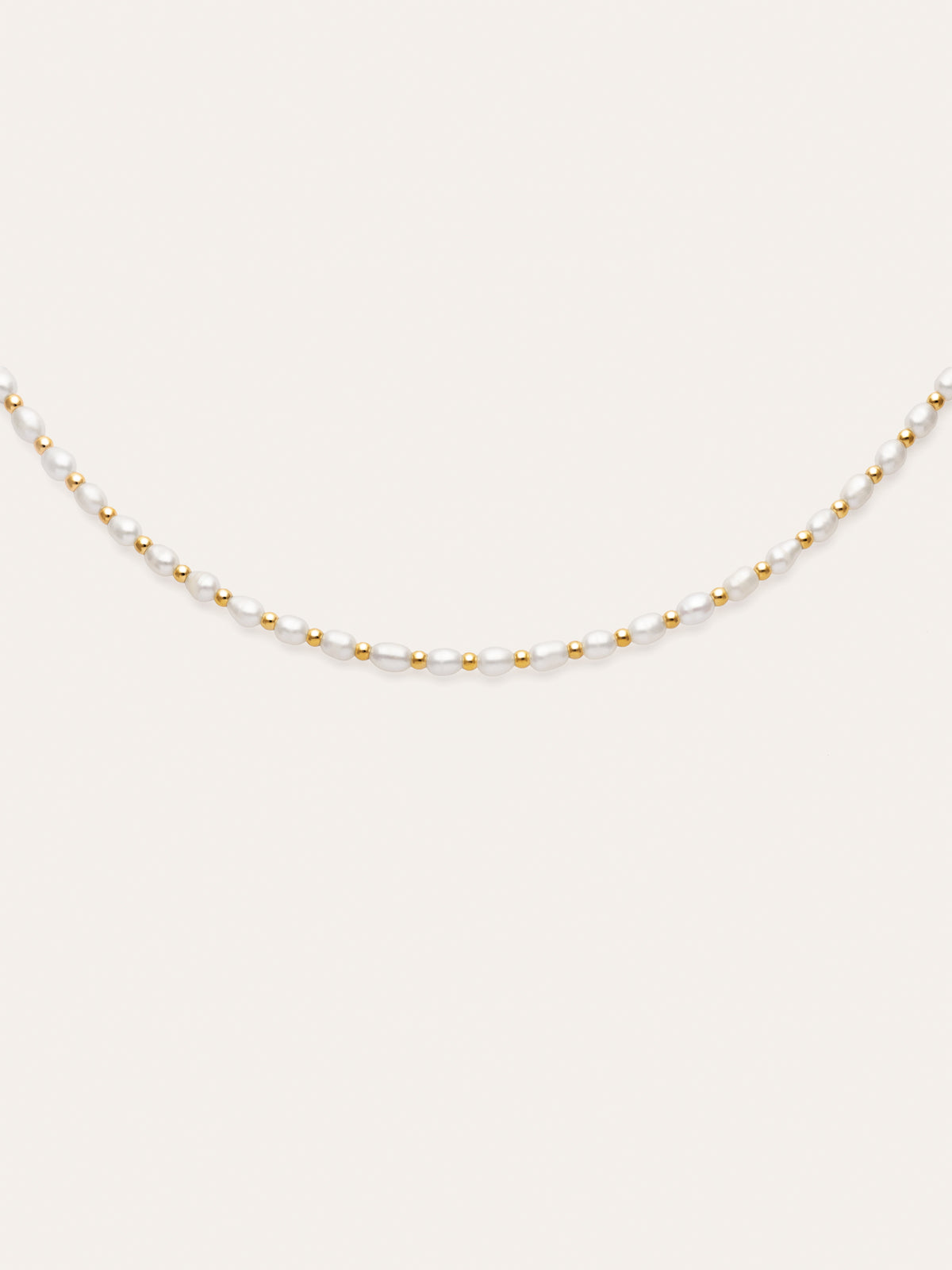 Collar Olympia Acero Baño Oro