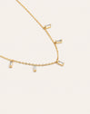 Orion Stainless Steel Gold Necklace