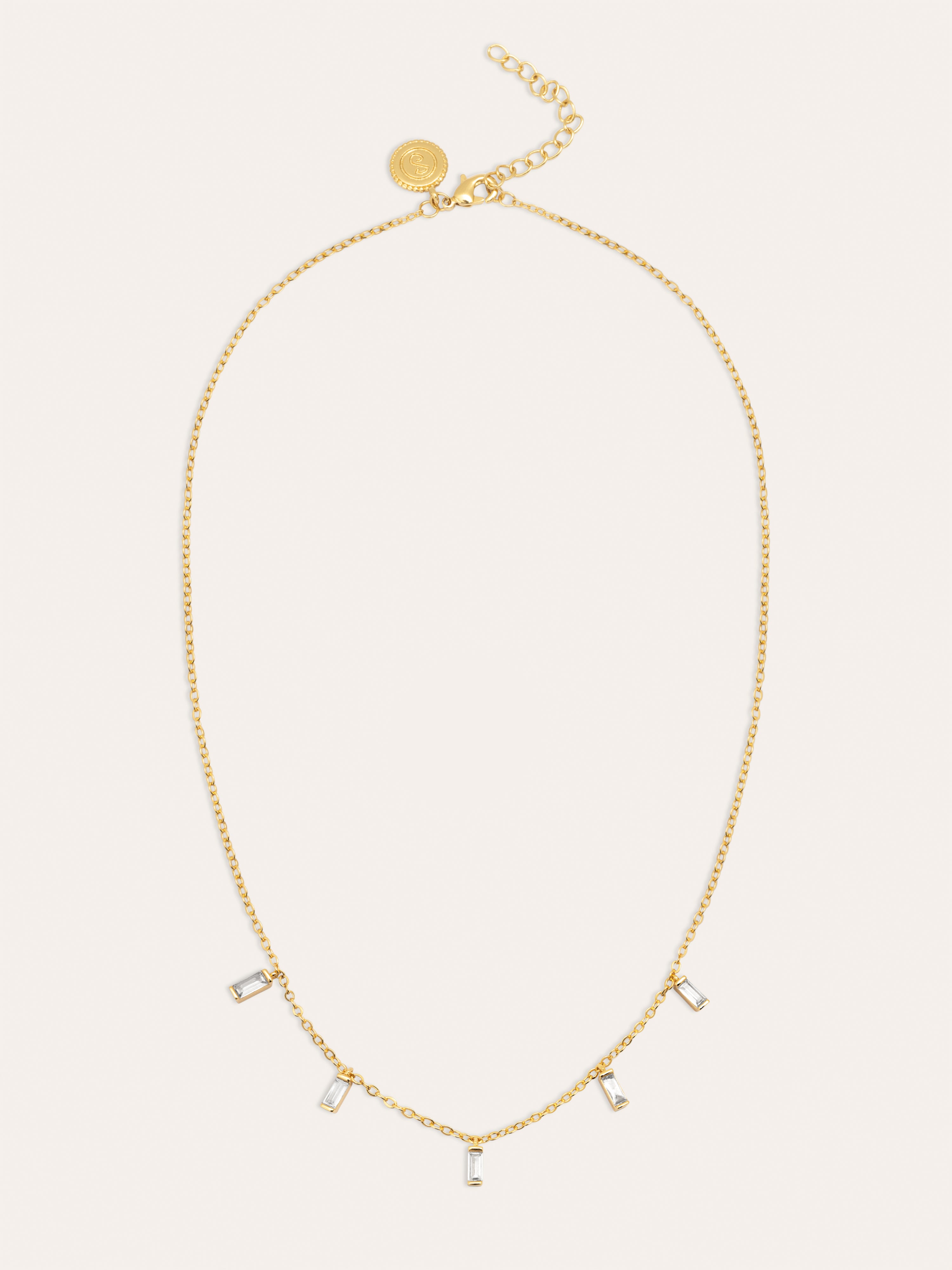 Orion Stainless Steel Gold Necklace