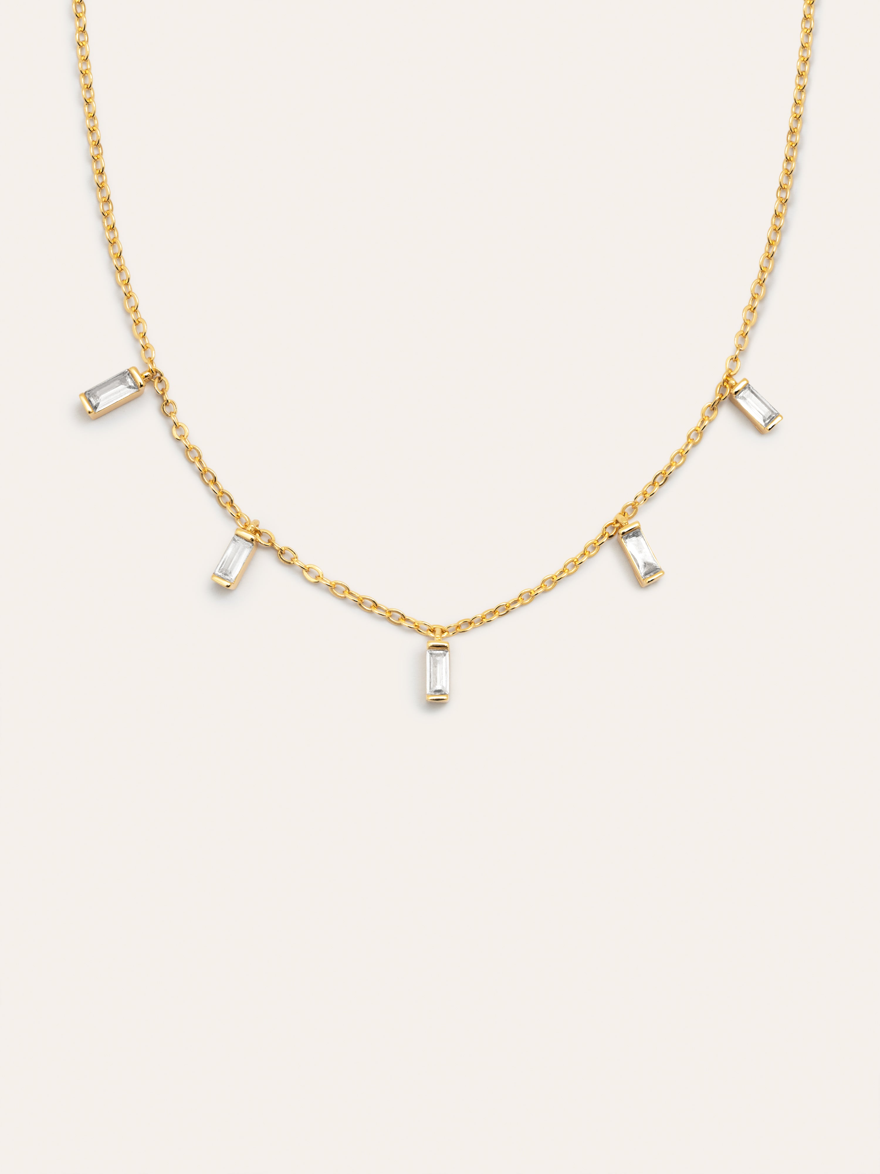 Orion Stainless Steel Gold Necklace