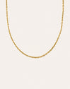 Orla Rope Stainless Steel Gold Necklace 