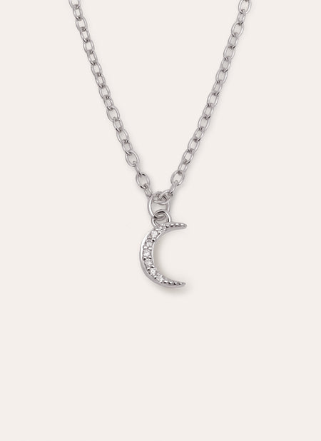 Collar Over the Moon Plata