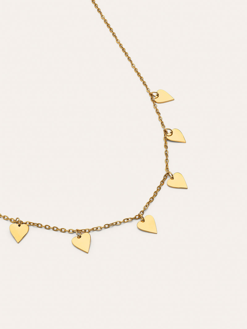 Passion Stainless Steel Gold Necklace
