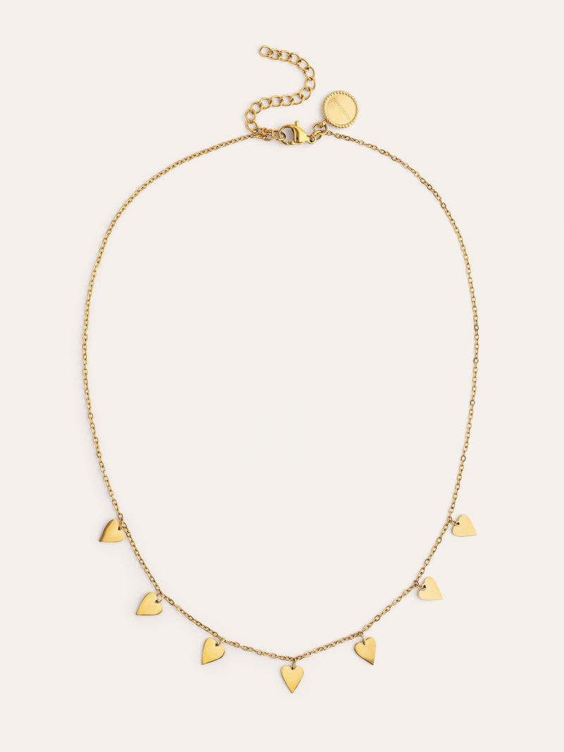 Passion Stainless Steel Gold Necklace
