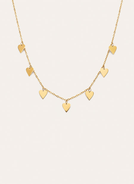 Passion Stainless Steel Gold Necklace