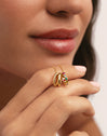 Pebble Family Colors Gold Necklace
