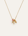 Pebble Family Colors Gold Necklace