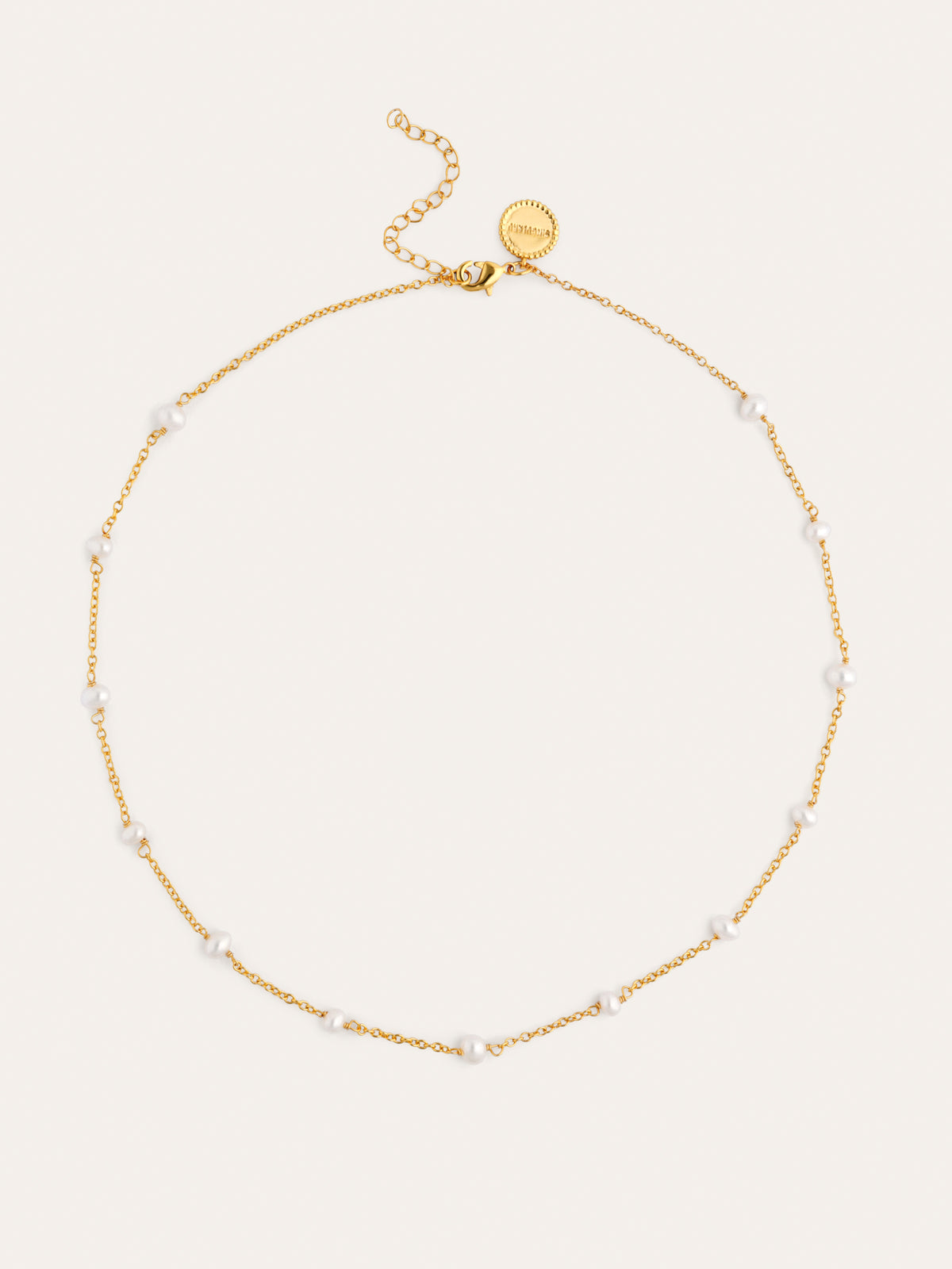 Pearl & Pearls Gold-Plated Necklace - vista 4