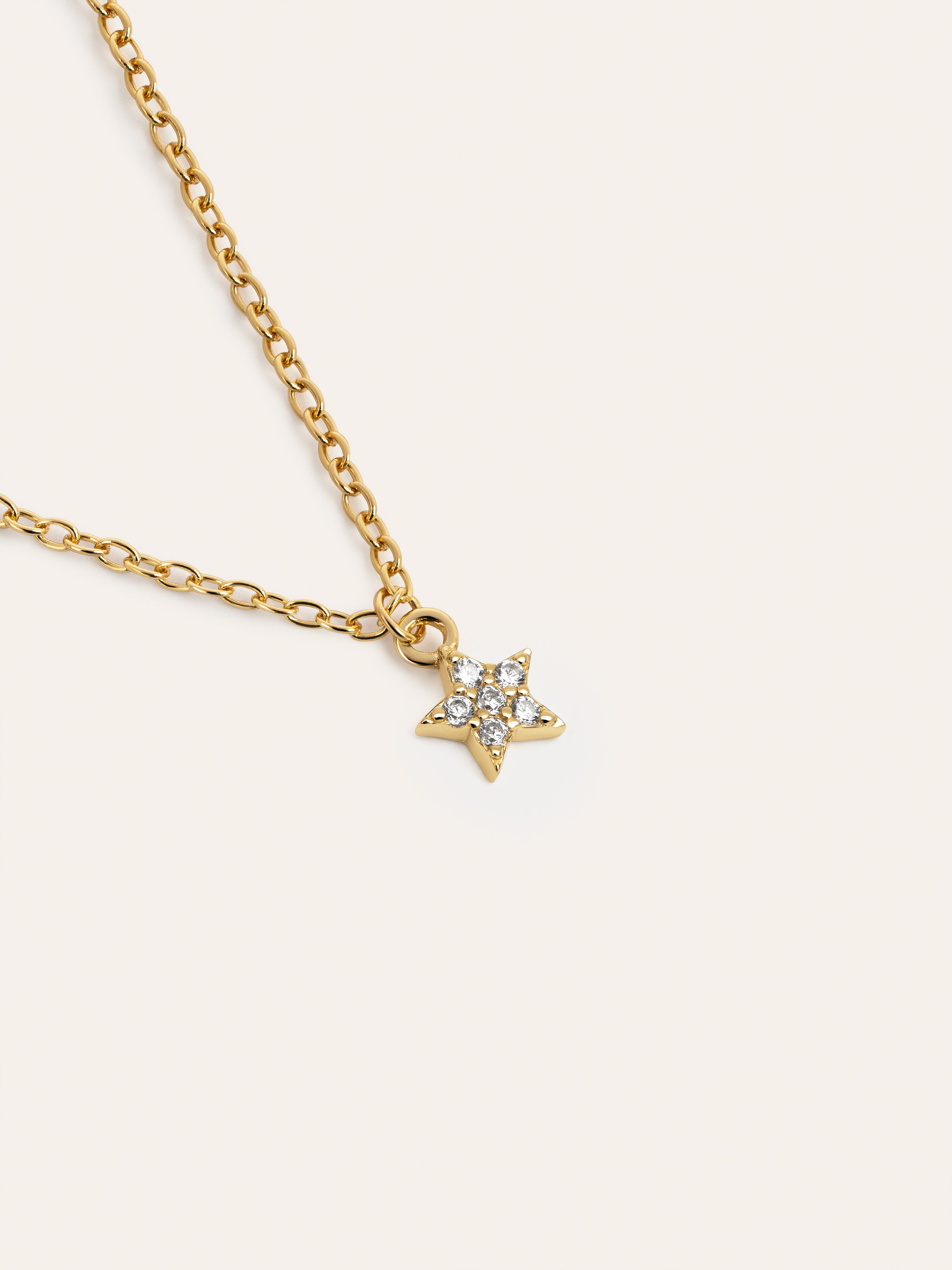 Polaris Star Gold Necklace