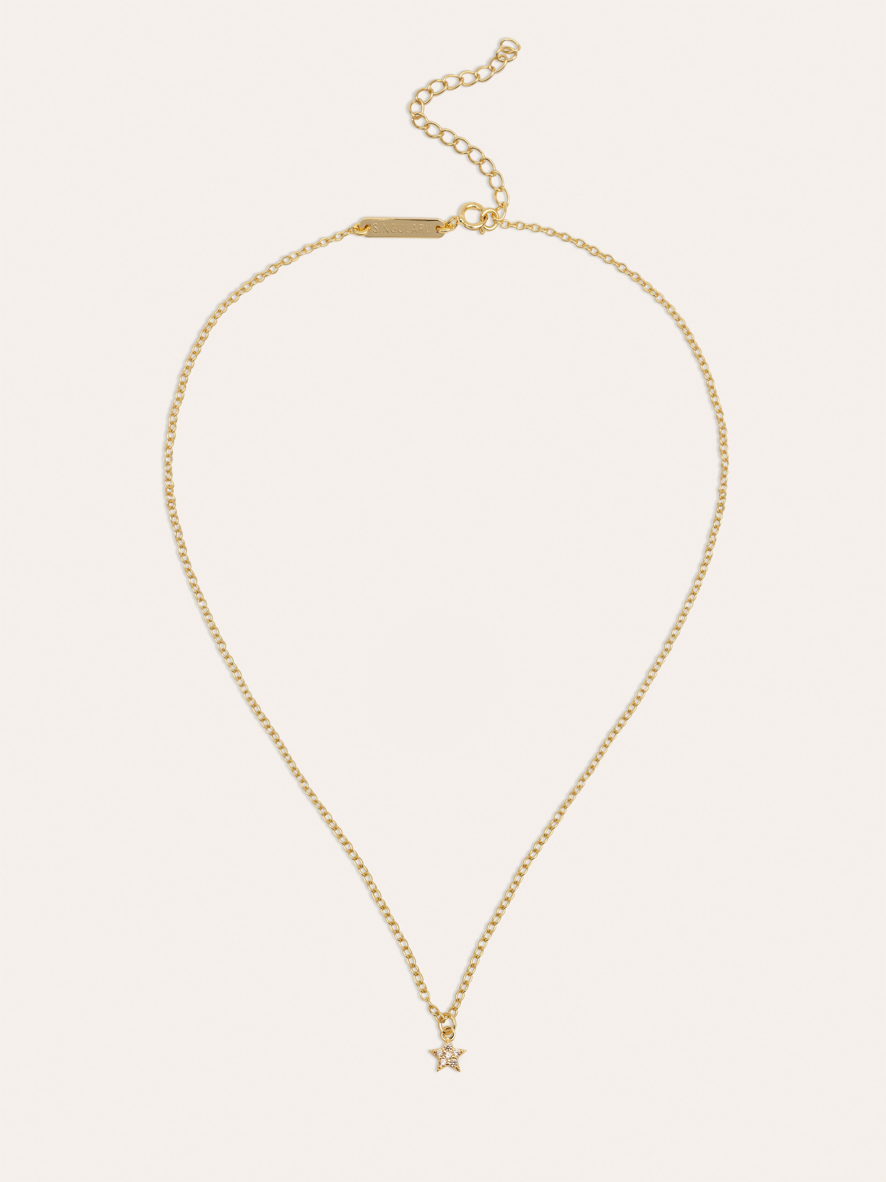 Polaris Star Gold Necklace