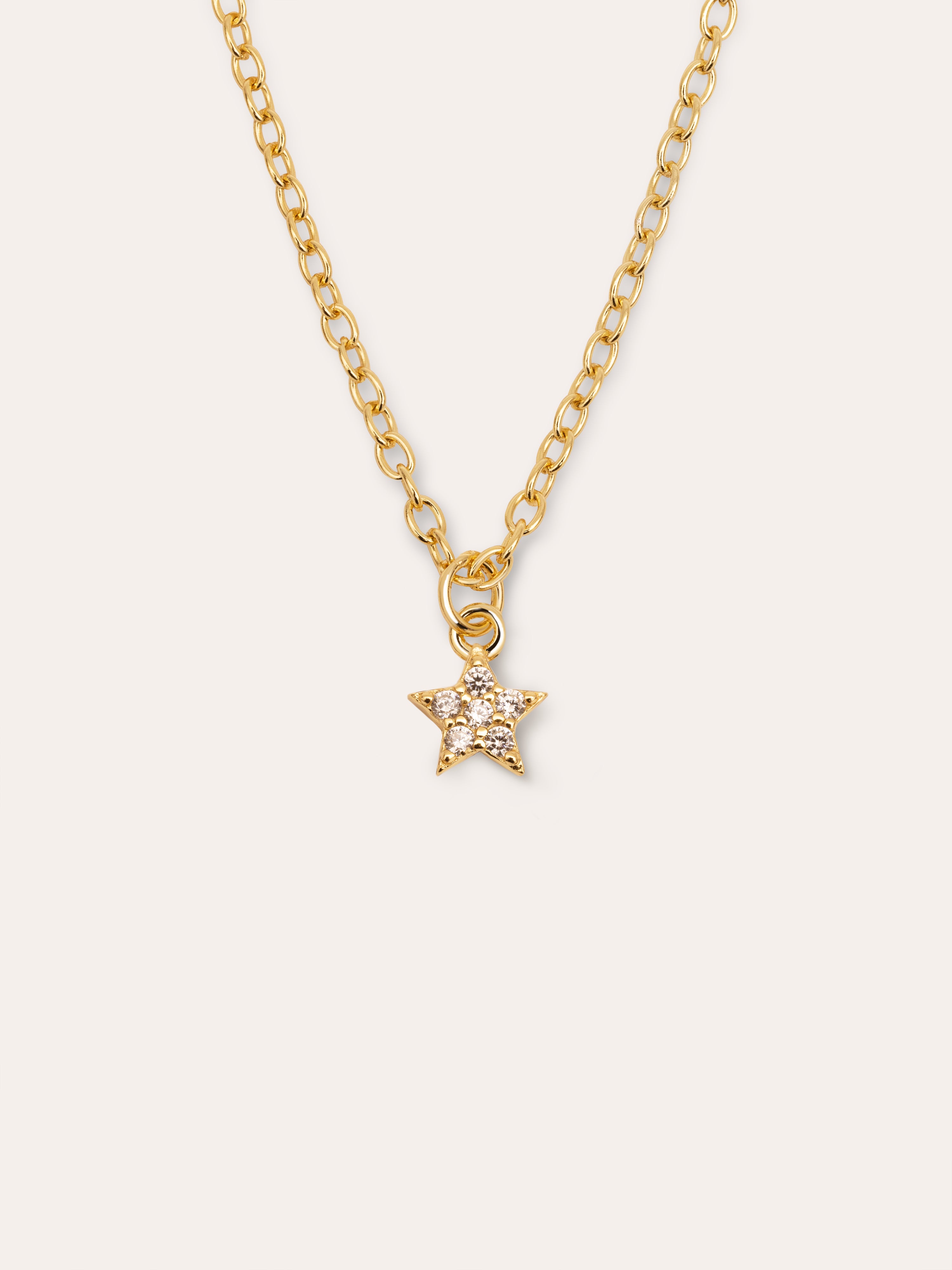 Polaris Star Gold Necklace