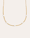 Positano Stainless Steel Gold Necklace