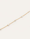 Collar Pearl & Pearls Plata Baño Oro