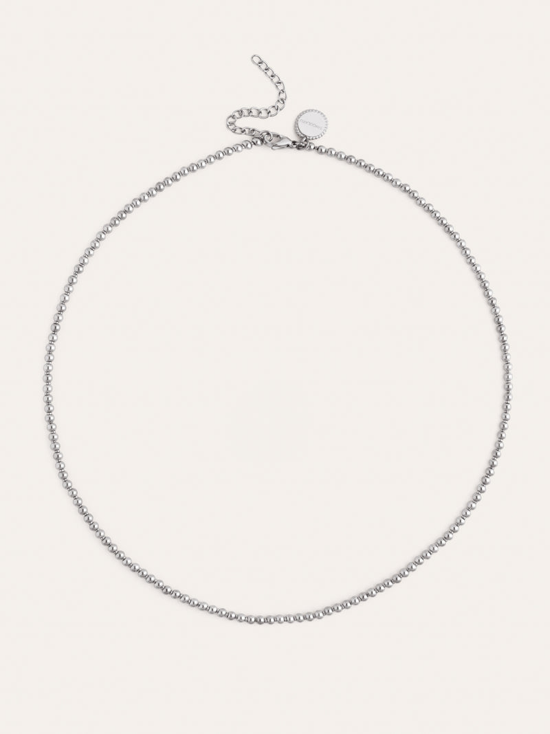 Collar Rosario Acero