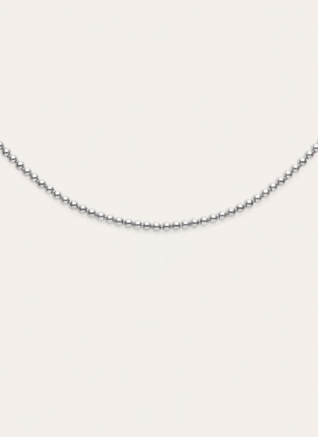 Collar Rosario Acero