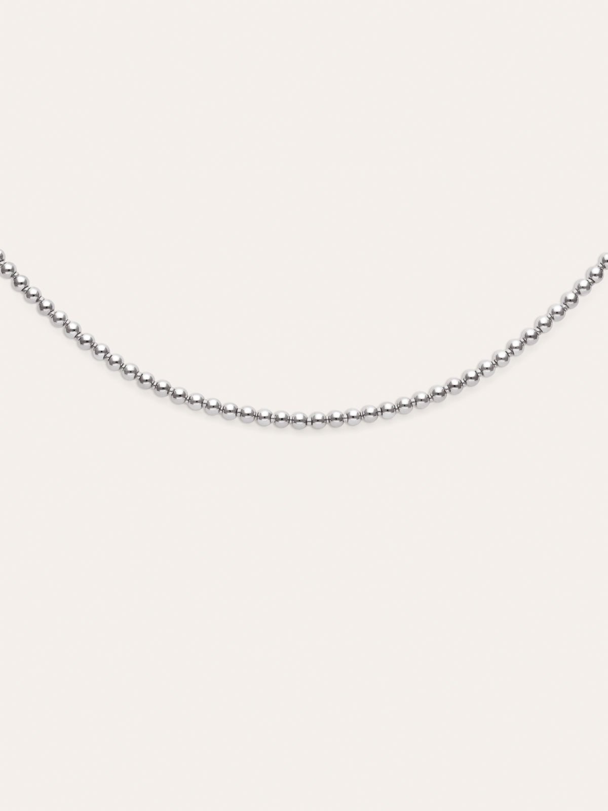 Collar Rosario Acero