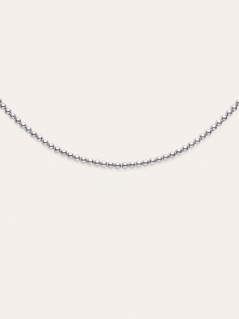 Collar Rosario Acero