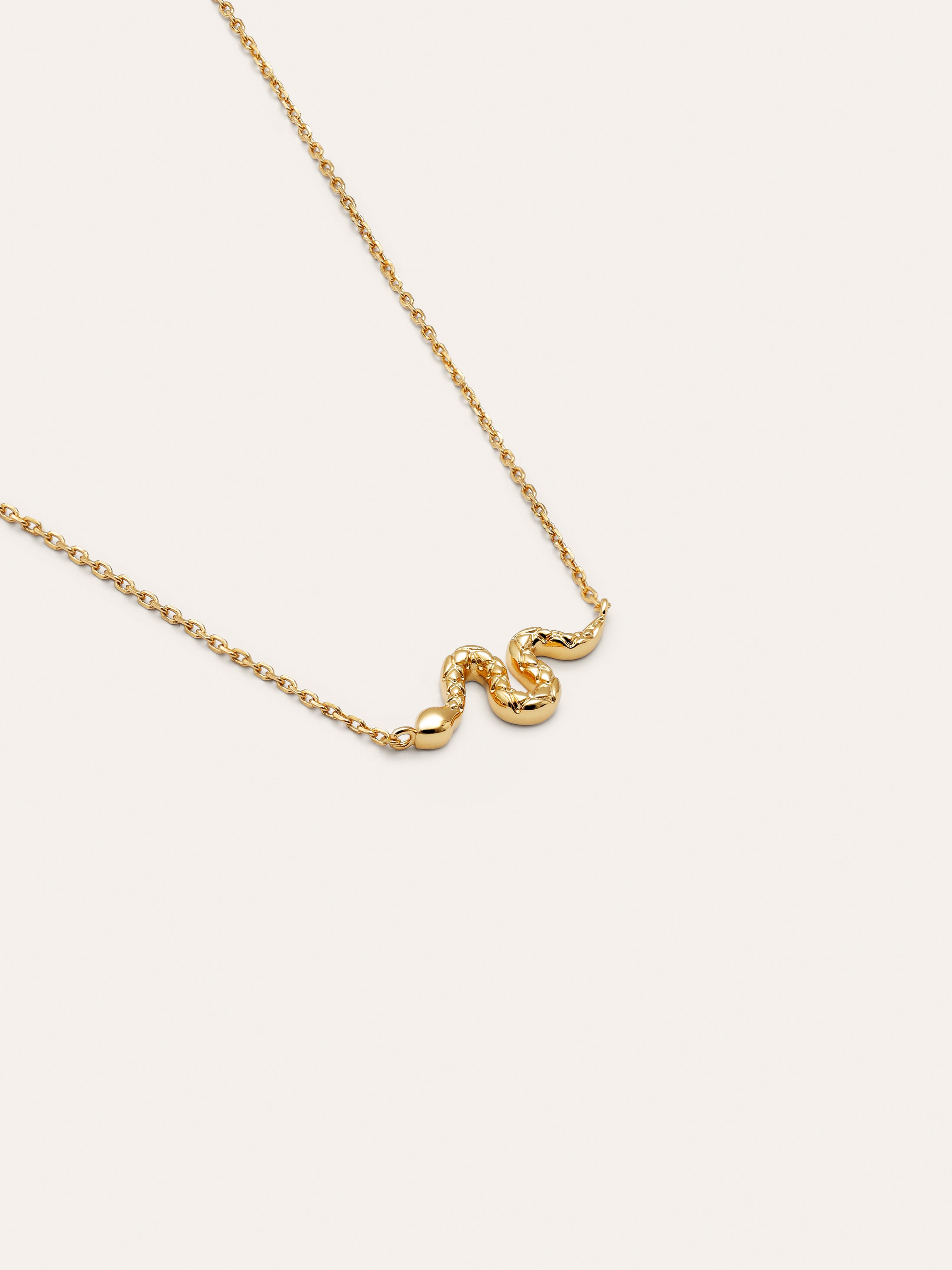 Snake Gold Necklace