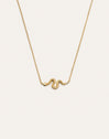 Snake Gold Necklace