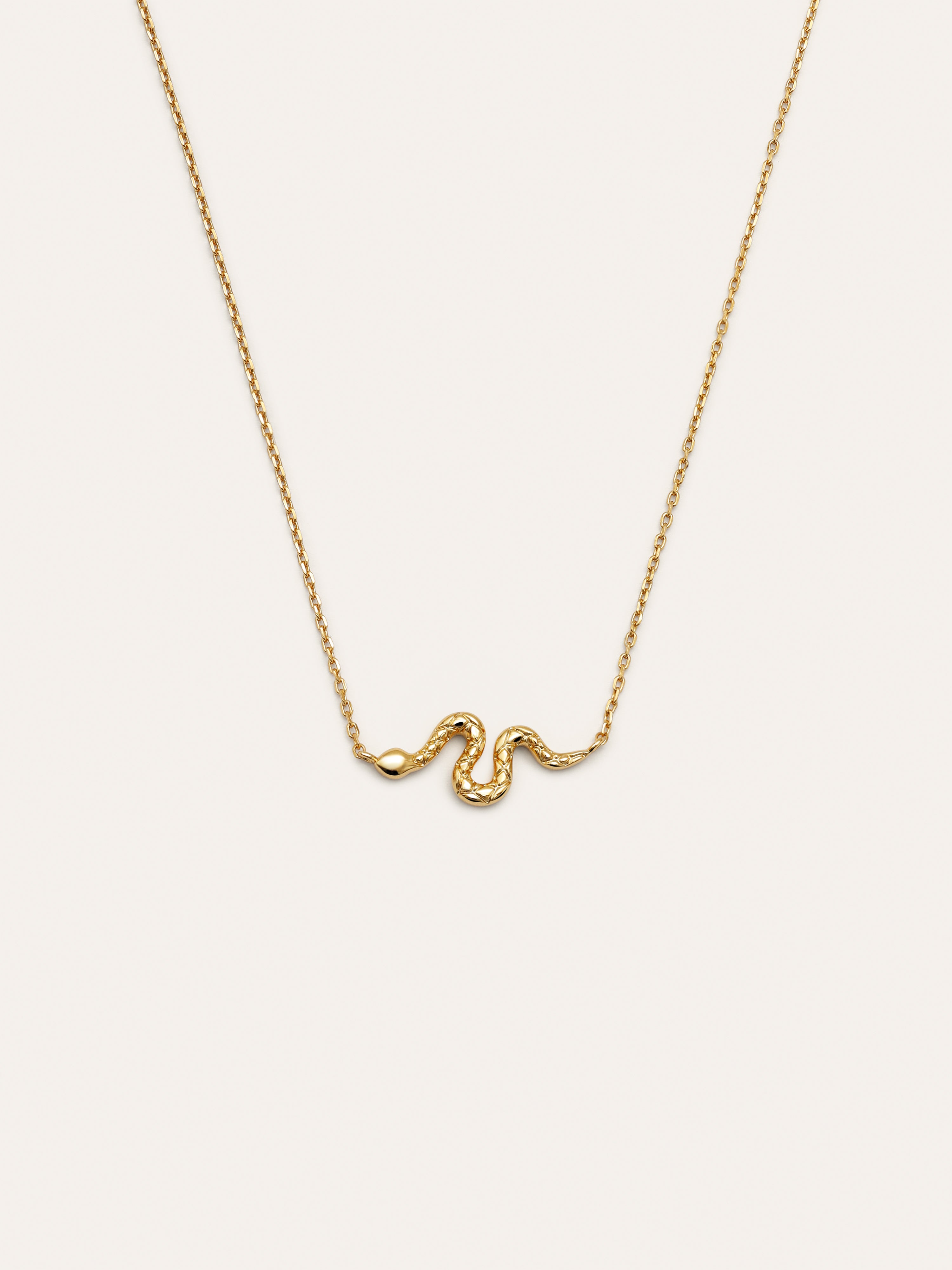 Snake Gold Necklace