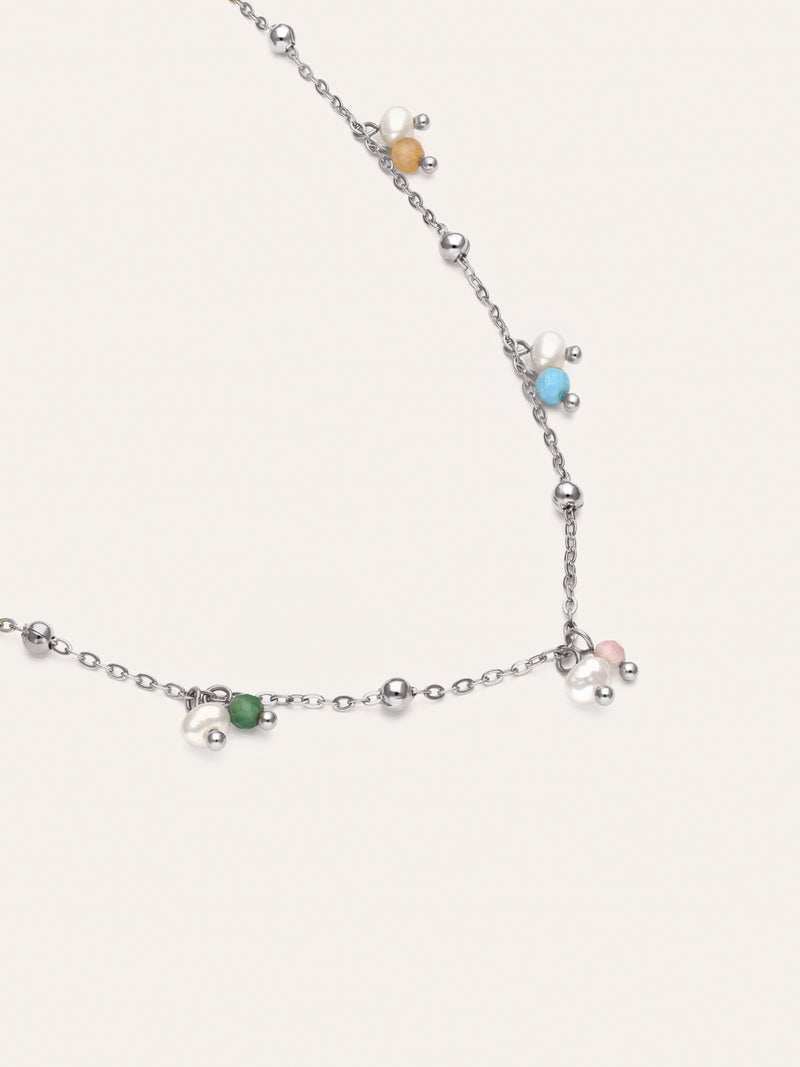 Collar Shamira Dots Acero