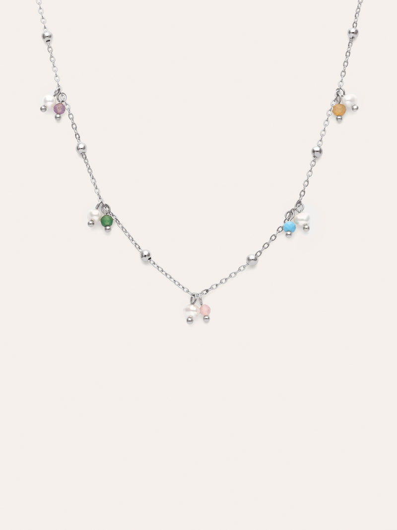 Collar Shamira Dots Acero