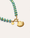 Collar Shelly Acero Baño Oro