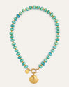 Collar Shelly Acero Baño Oro