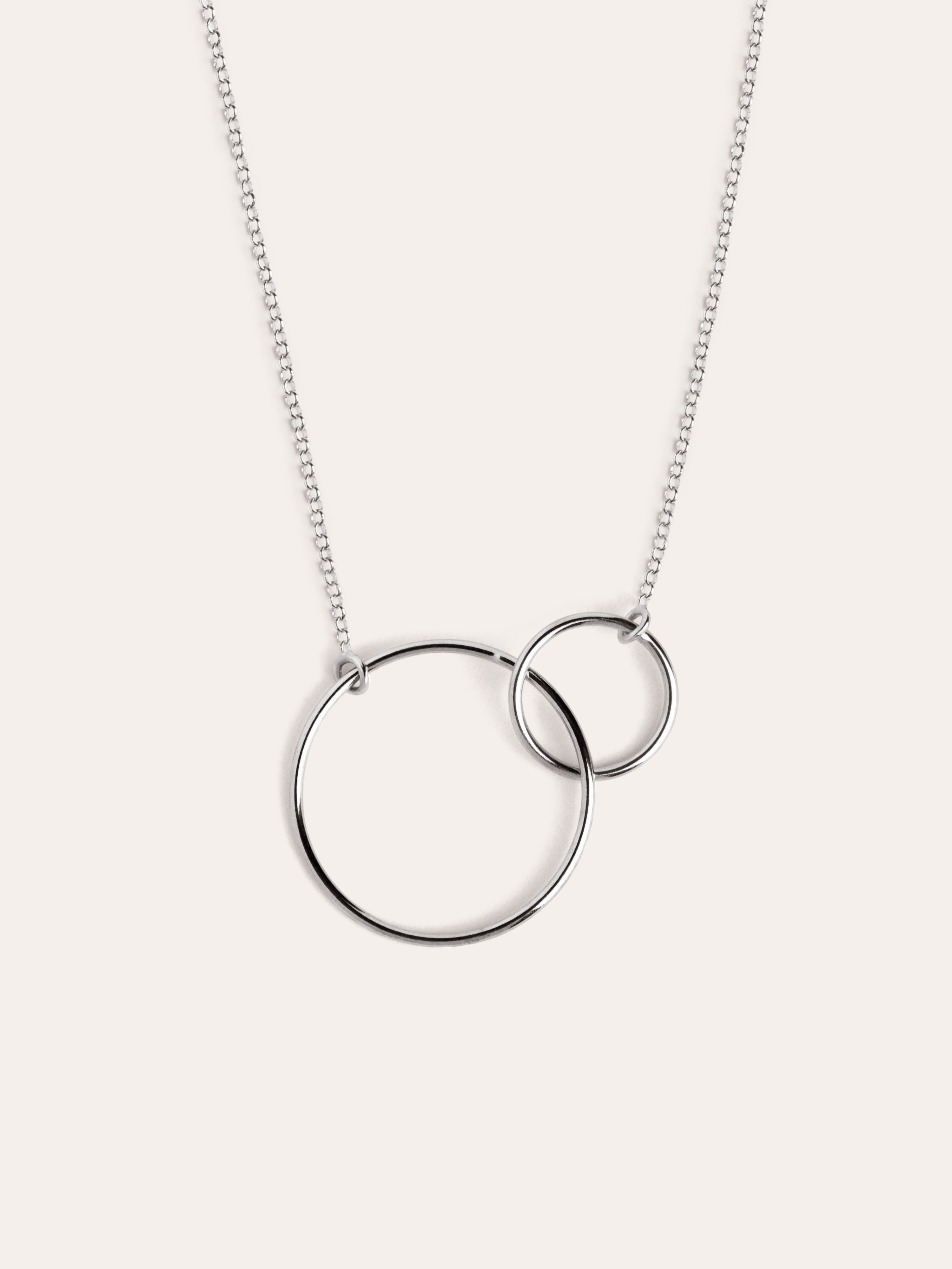 Sister Silver Necklace