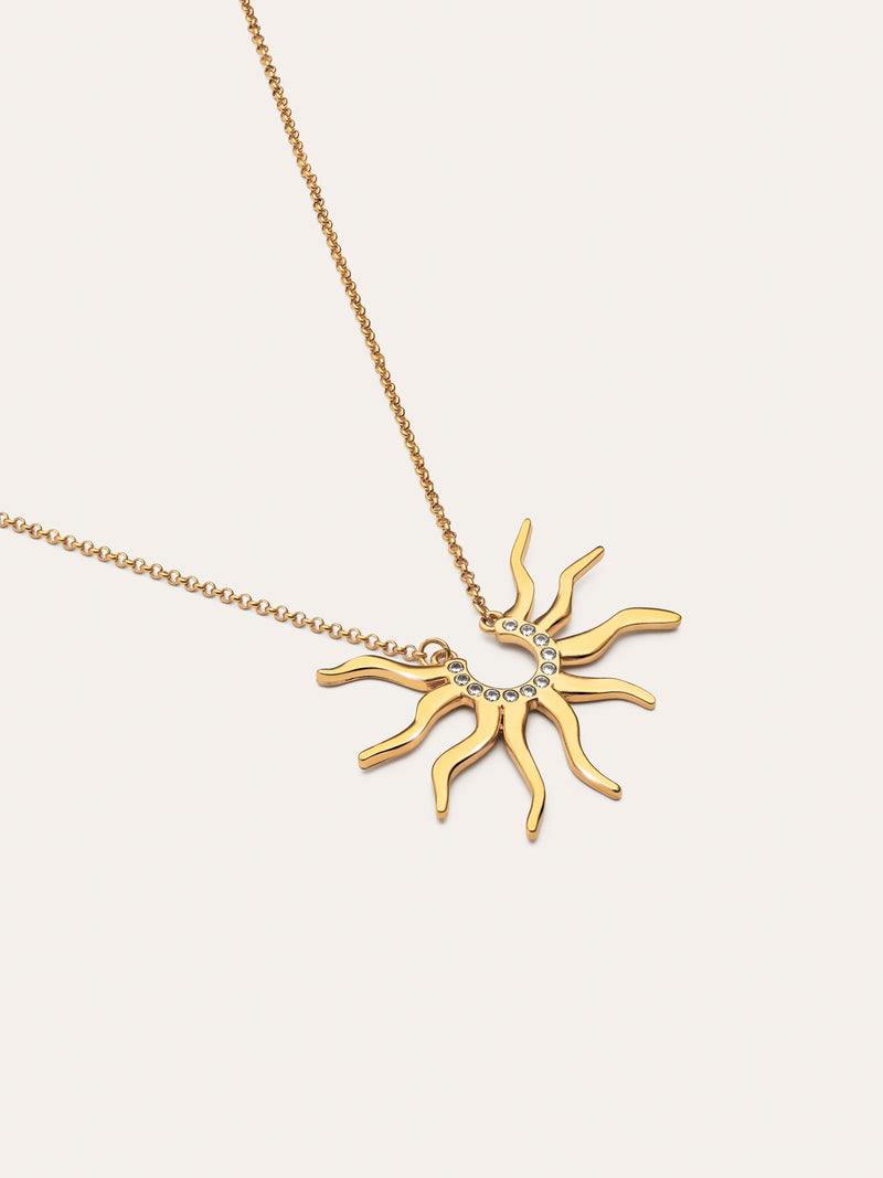 Sole Mio Gold Necklace