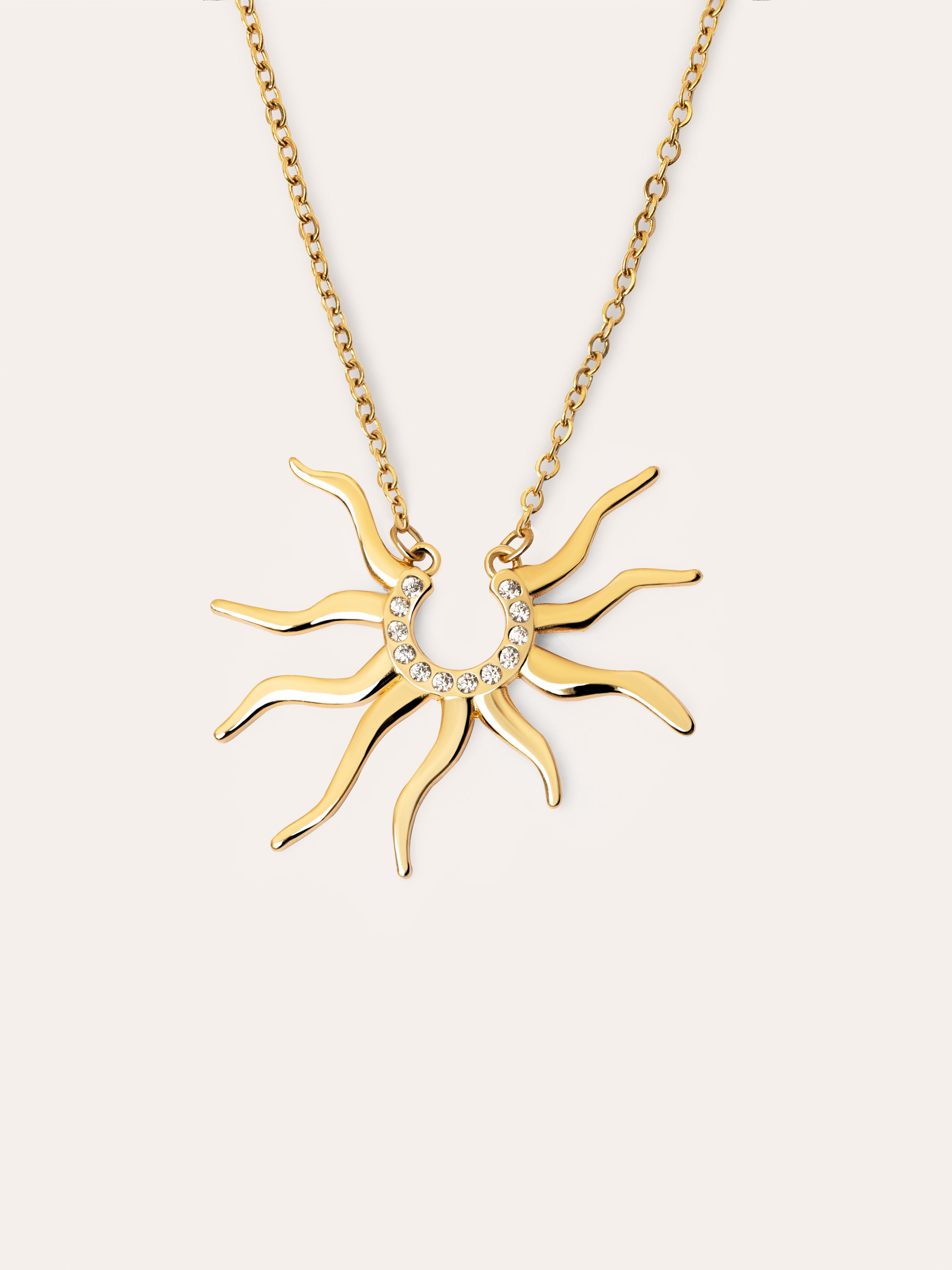 Sole Mio Gold Necklace