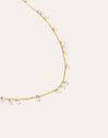 Starlight Stainless Steel Gold Necklace