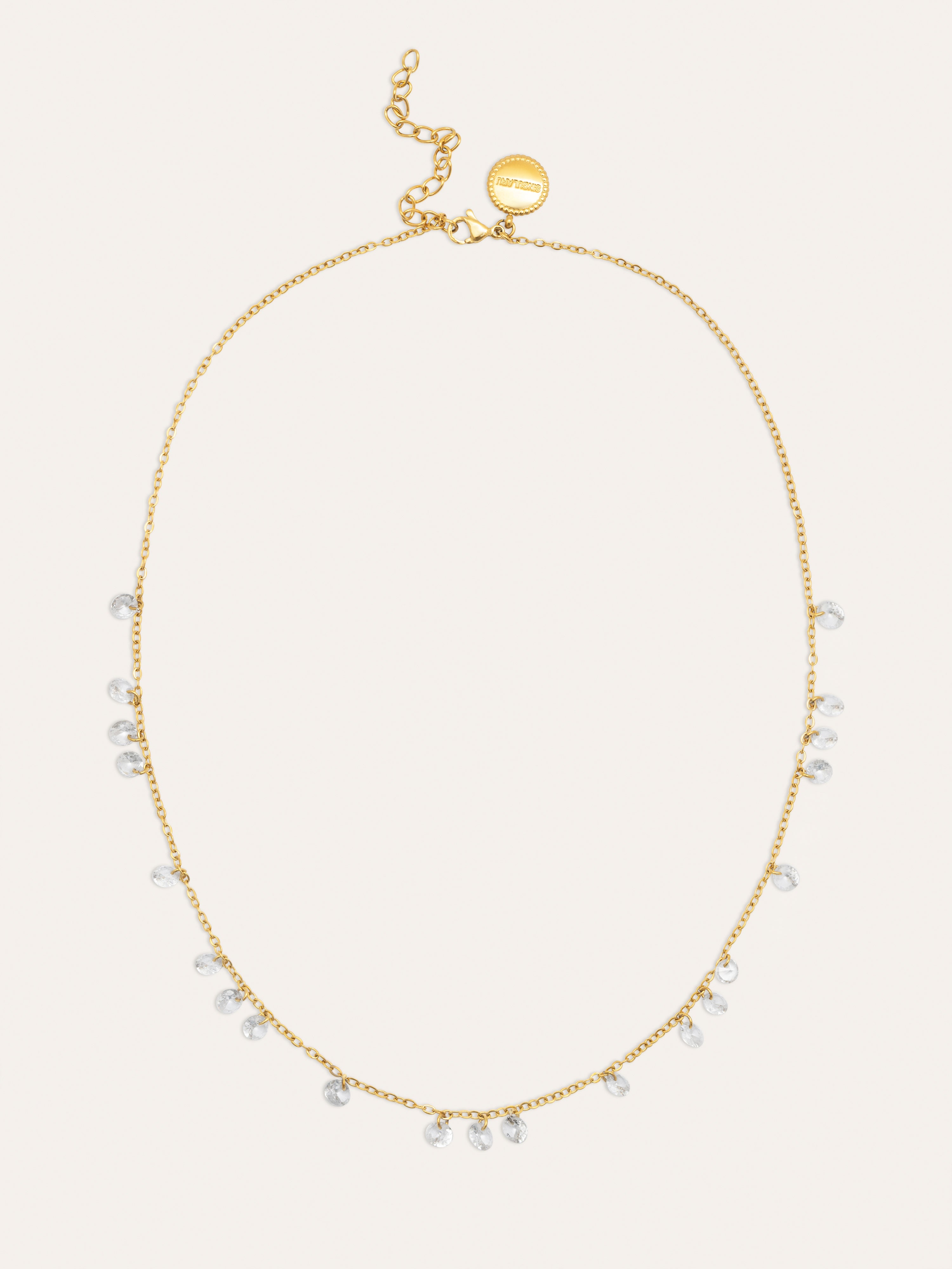Starlight Stainless Steel Gold Necklace