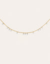 Starlight Stainless Steel Gold Necklace