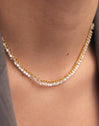 Starlight Sky Stainless Steel Gold Necklace